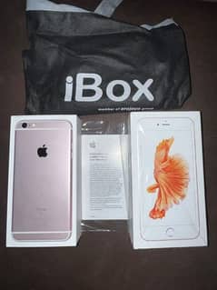 iPhone 6s/64 GB PTA approved for sale 10 by 10 condition