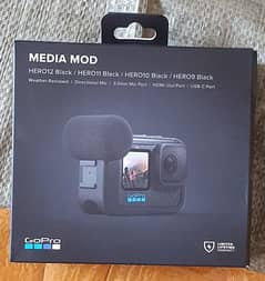 Gopro Hero 9,10,11,12 media mod available box pack