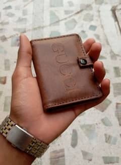 Slim Card And Leather Wallet Men's/Mini Small Leather Wallet Men's