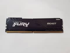 Kingston Fury Beast 8GB 2666MHz DDR4 Memory 0