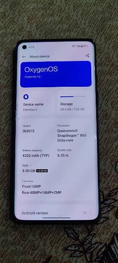 OnePlus 8 8/128 PTA Approved