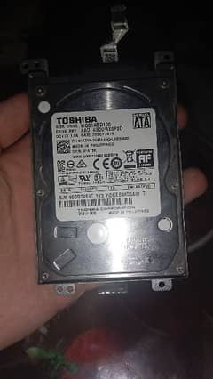 Toshiba Laptop Hard drive 1TB 10/10 100 Health