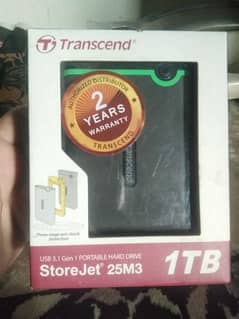 Transcend 1 TB Hard drive