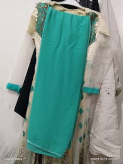 embroidered long frock