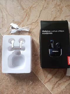 Lenevo Think plus LP40 earbuds white