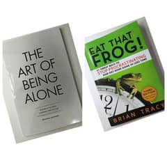 Book 1 : Art of being alone , Book 2 Eat that frog