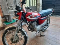 CG 125 for sale in red colour