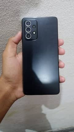 Samsung a52 black colour 8/128
