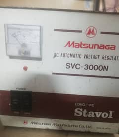 AC. Automatic Voltage Regulator SVN 3000 N