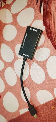 Micro USB to HDMI converter