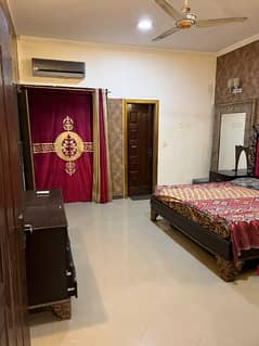 10 Marla Luxury Furnished upper portion available for rent in Gulbahar Block Bahria Town Lahore