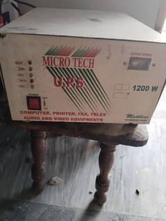 UPS 1200 watt Micro Tech ka for sale ha behtreen Condition me