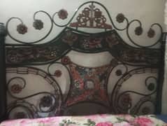 Good condition iron bed for sale