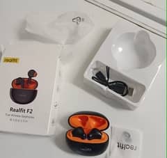 Realfit F2 Earphone Excellent HIFI Quality TWS Wireless Earbuds