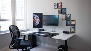 Modern Desktop Computer Desk Gaming PC Laptop Desk Work Office Table