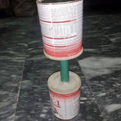 Almost 4 kg single cement dumbell