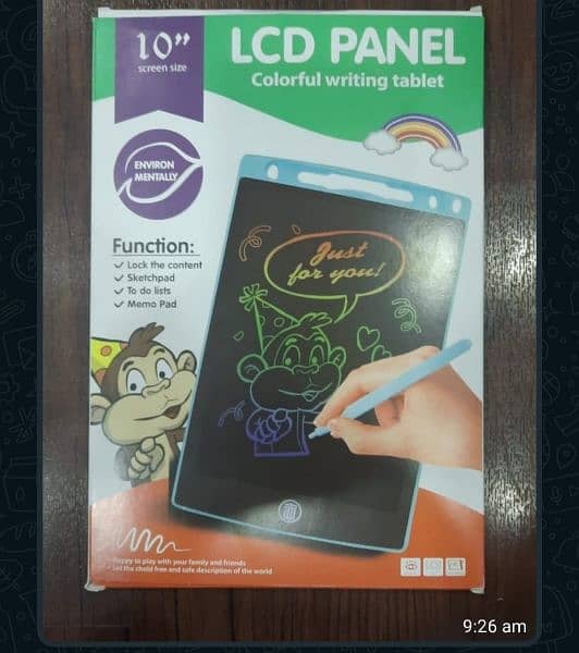 Kids Writing Tablet lcd) 8.5" inch /10"/12" 1