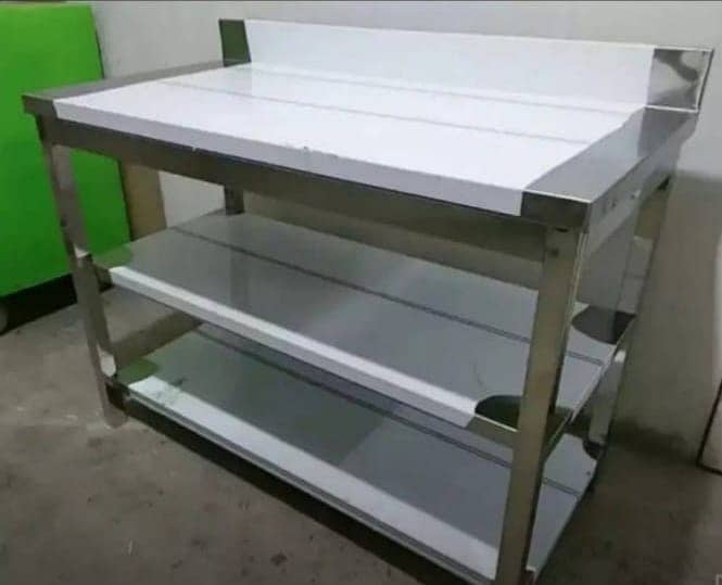 Working table | Breading Table |Gentry Table |Fast Food New Equipments 0