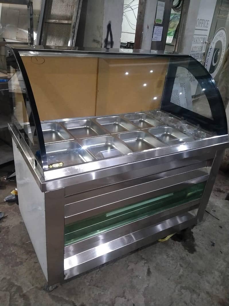 Bain Marie Display Counters For Sale - Shawarma Counter - Hotplate 1