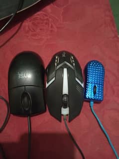 3 mouse aik keyboard slim branded hayn sab