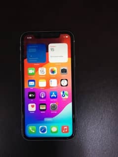 i phone XR pta approved 64 GB 10by10 battery 82 watar pack box shat