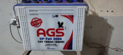 AGS SP-2000 180AH  Tall tabular battery