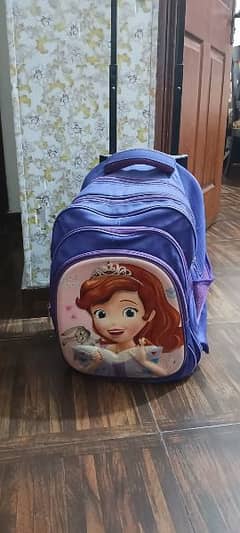 Sofia girl big school trolly bag