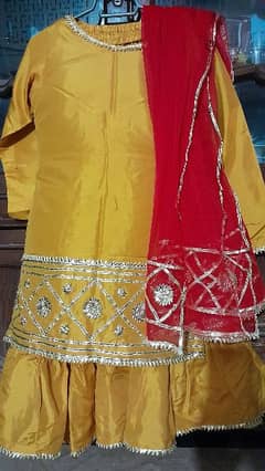 kurti with Gharara