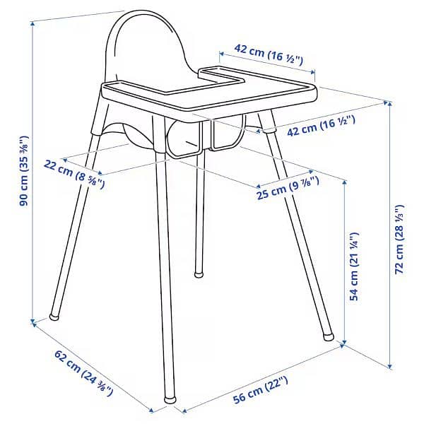 IKEA Original Antilop Baby High Chair 9