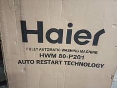 Haier fully Automatic Washing machine 5kg