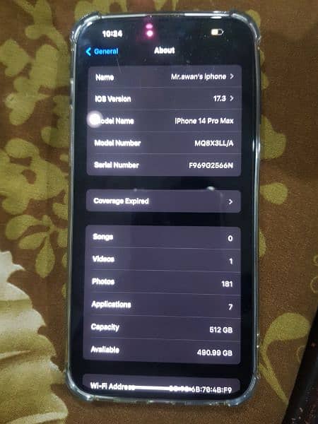 iphone 14 pro max 512gb,jv black o3oo94524o4 urgent sale 3