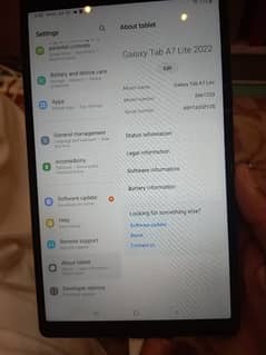 SAMSUNG GALAXY A7 LITE 2022 MODEL 3/32 ANDROID 12-14