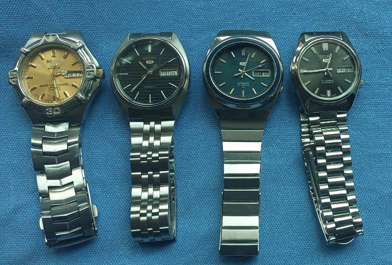 Swiss and Japanese watches, all Original 19