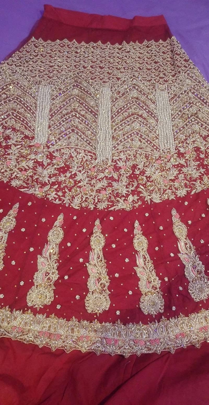 Designer Shiza Hassan Bridal Lehnga( Discounted Price) 1