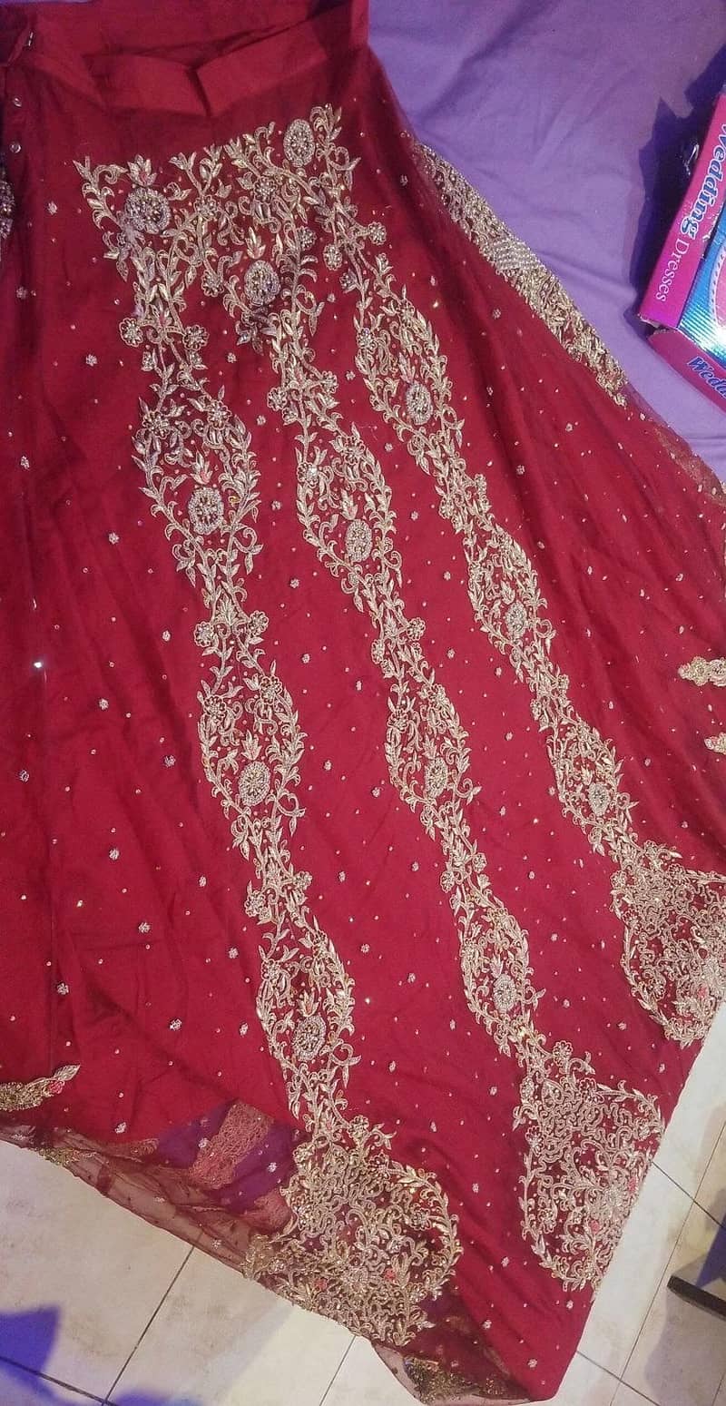 Designer Shiza Hassan Bridal Lehnga( Discounted Price) 3