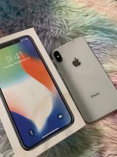 iphone x with complete box 0341-1594140 whatsapp number