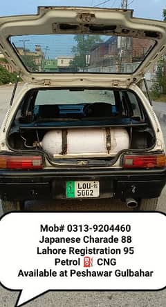 Daihatsu Charade 1988,Petrol CNG,available at Gulbahar