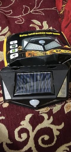 solar wall lamp