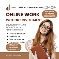 ONLINE WORK NO FEE PART TIME HOME BASE WORK APPLY WHATSAPP 03099688375
