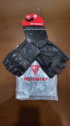 Motowolf leather Bike Gloves