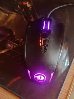 Red dragon gaming mouse
