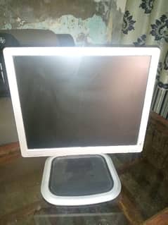 TV trolly with HP LCD monitor for sale