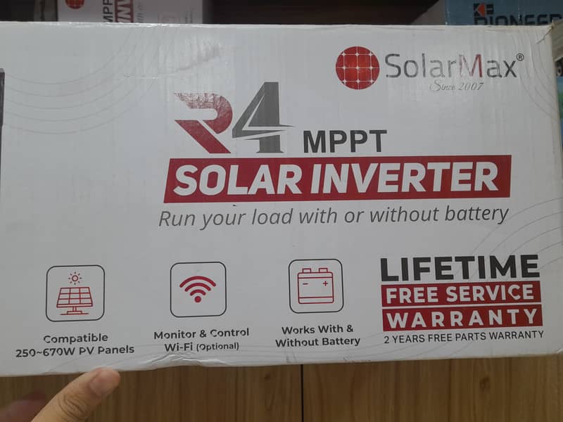 Solar Max 5kW Hybrid Inverter in warranty with WIFI Device 6