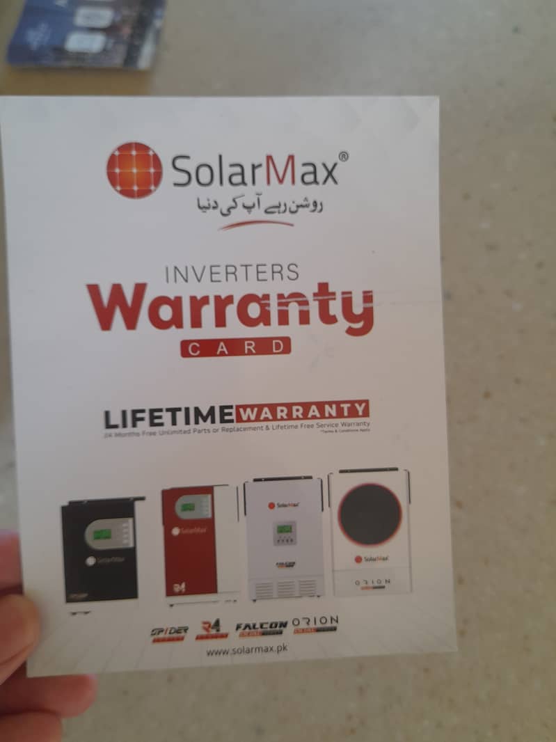 Solar Max 5kW Hybrid Inverter in warranty with WIFI Device 7