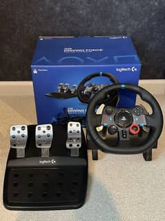 Logitech G29 Driving Force Racing Wheel + Pedals & Shifter Comes With