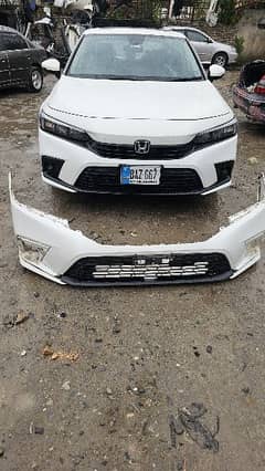 honda civic new shape  front bumpr