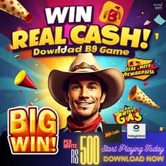Play & Earn Real Cash – Download B9 Game Now!