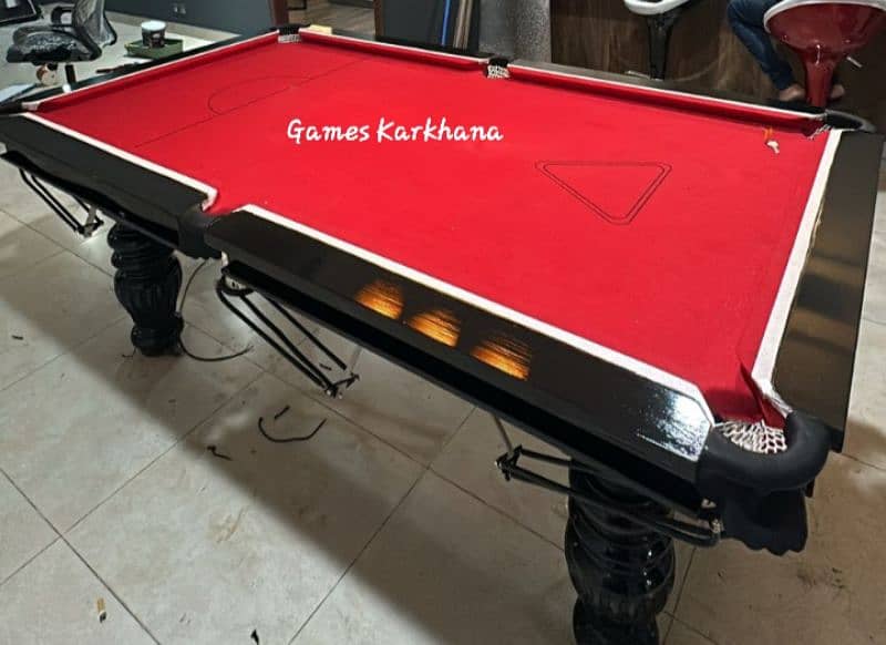 Premium 8 Balls billiard pool table snooker game cue Foosball football 0