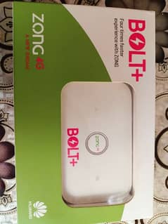 ZonG 4G Wifi Unlock Fresh Condition Wifi  Device Rs Only 8000