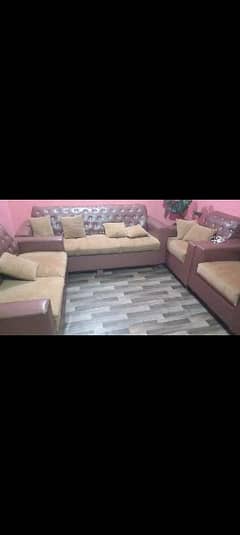 7 seater sofa set available for sale